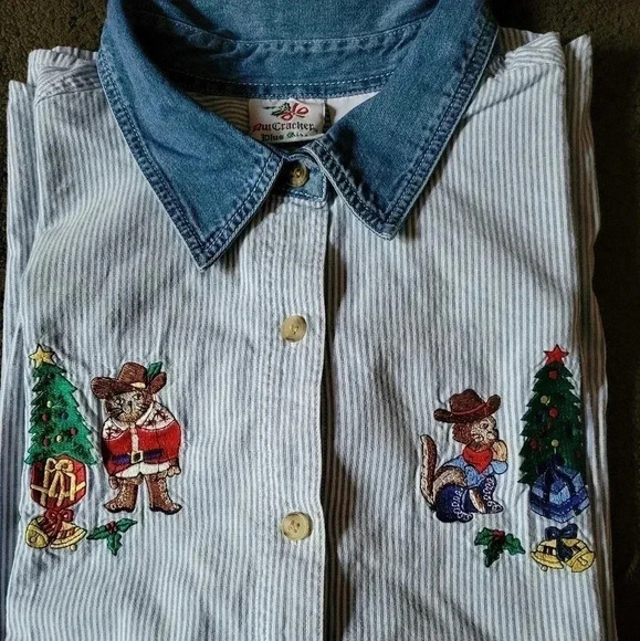 Nut Cracker Plus Size Shirt 22W - Picture 1 of 4